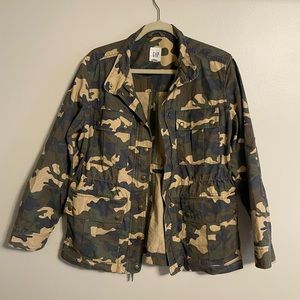 Camo Gap Utility Jacket - Size M